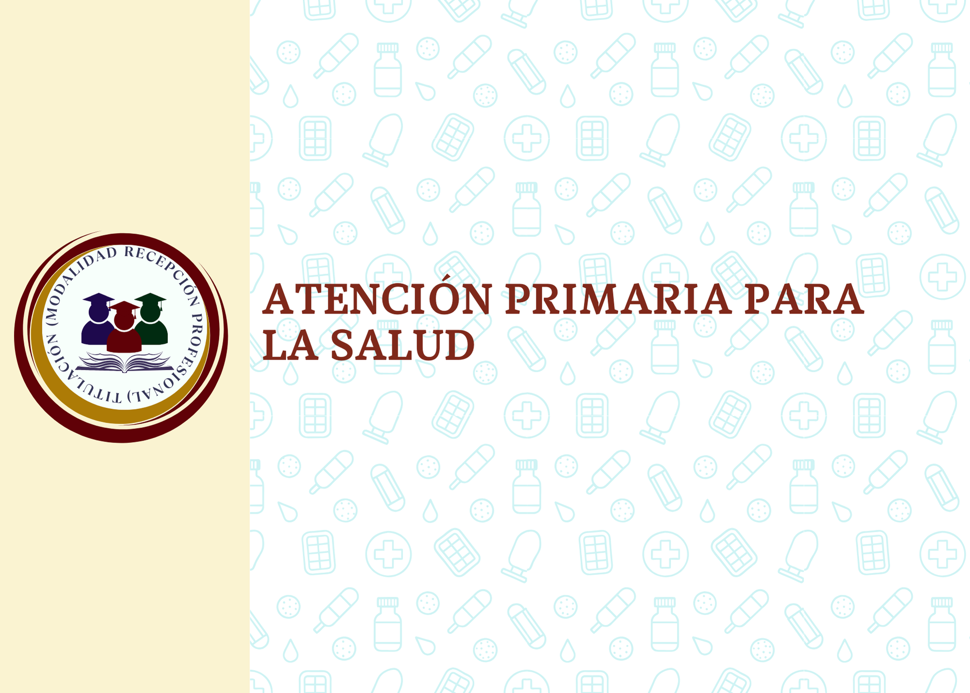 Atención primaria para la salud