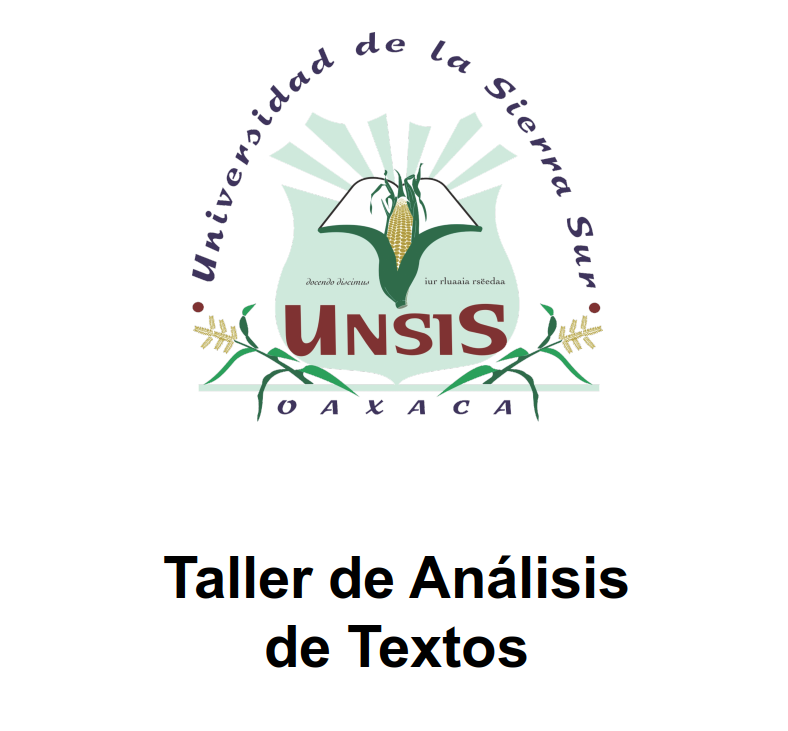 Taller de Análisis de Textos